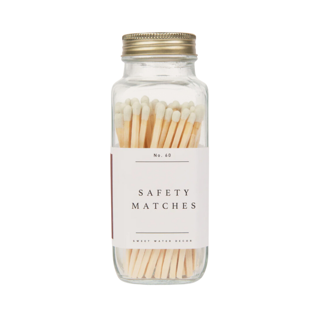 White Safety Matches