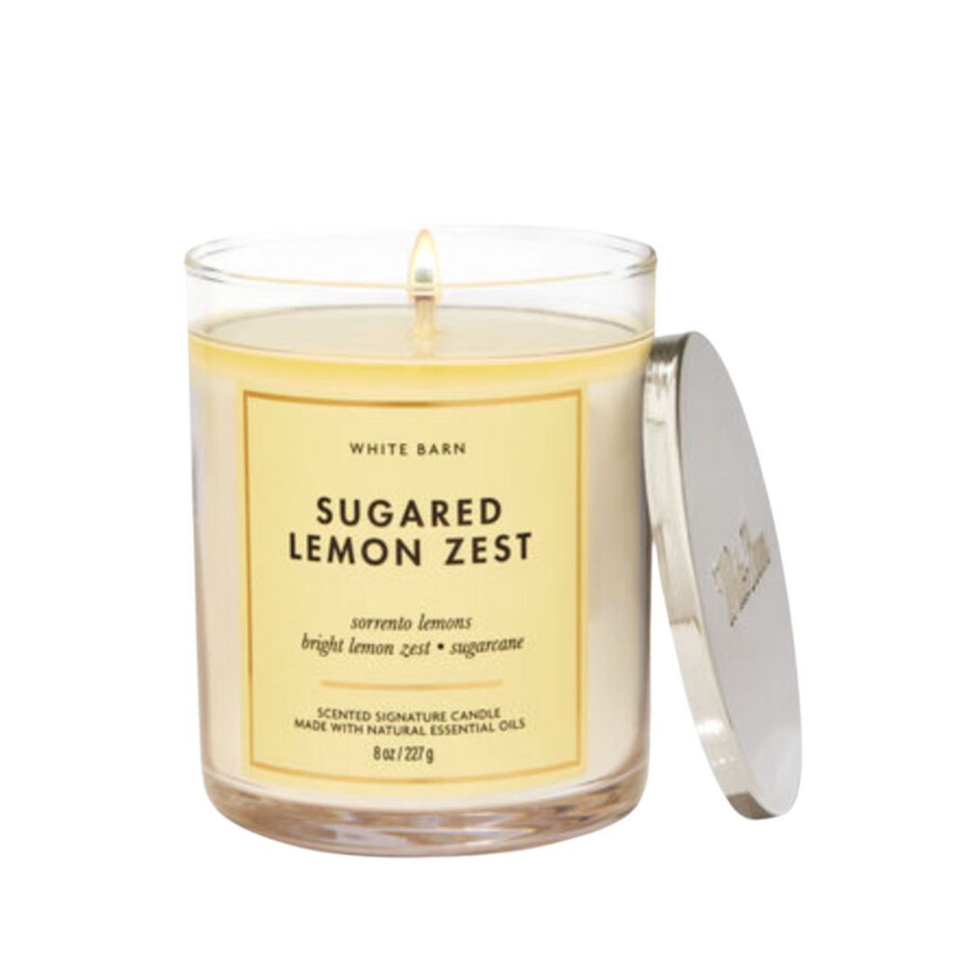 Sugared Lemon Zest